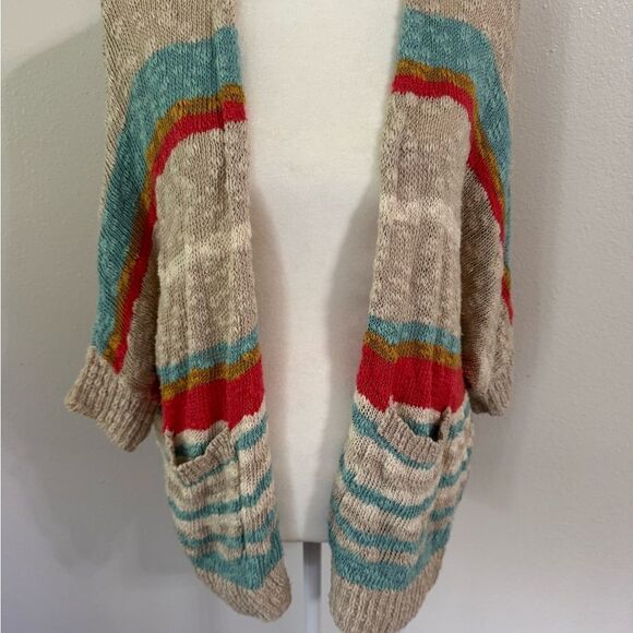 BDG Multicolor Open-Front Cardigan - Picture 2 of 4